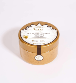 Moroccan Beauty Secret Body Scrub (Color: Moroccan Golden Argan Prickly Pear Body Scrub)