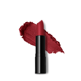 Luxury Matte Lipstick 0.12 Oz. (Color: Red Carpet Red-True red, brown cool based undertone)