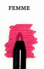 Retractable Matte Lip Liner With Shea Butter (Color: Femme-Bright pink with cool undertone)