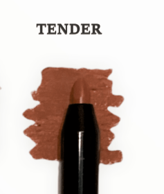Retractable Matte Lip Liner With Shea Butter (Color: Tender-Soft Pink with neutral brown undertone)